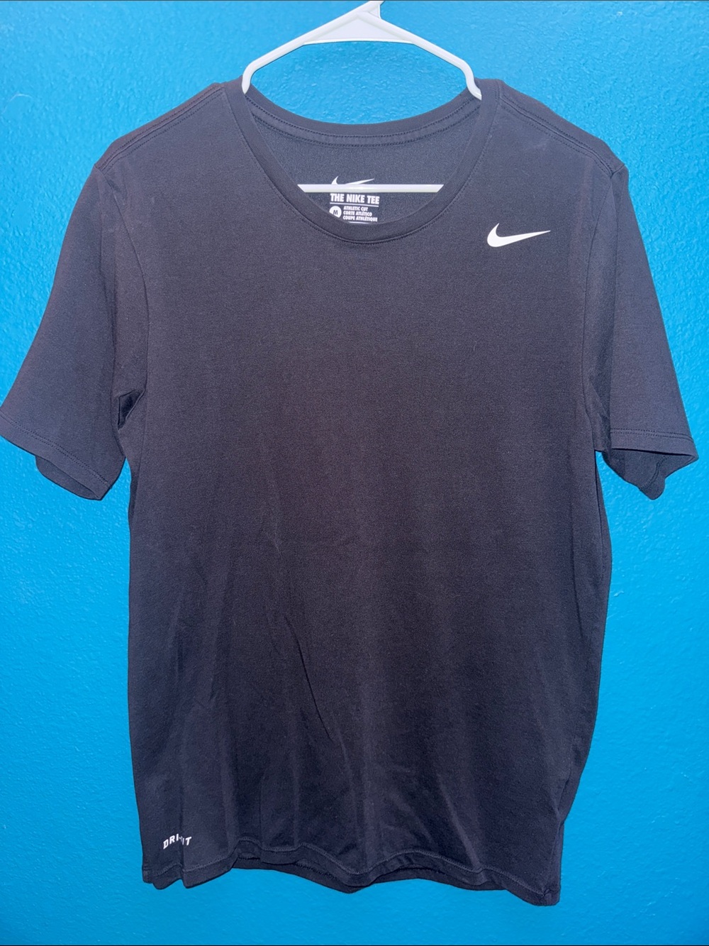 Nike Black Short Sleeve Dri-FIT Crew Tee